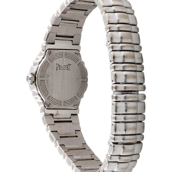 Piaget 18k White Gold Tanagra Watch! Rare! - Picture 4 of 5